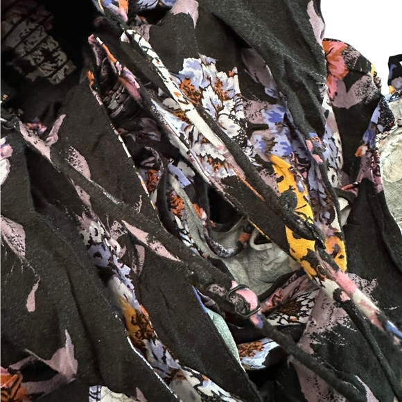 Free People Happy Hearts Mini Dress Size Medium - Picture 10 of 17